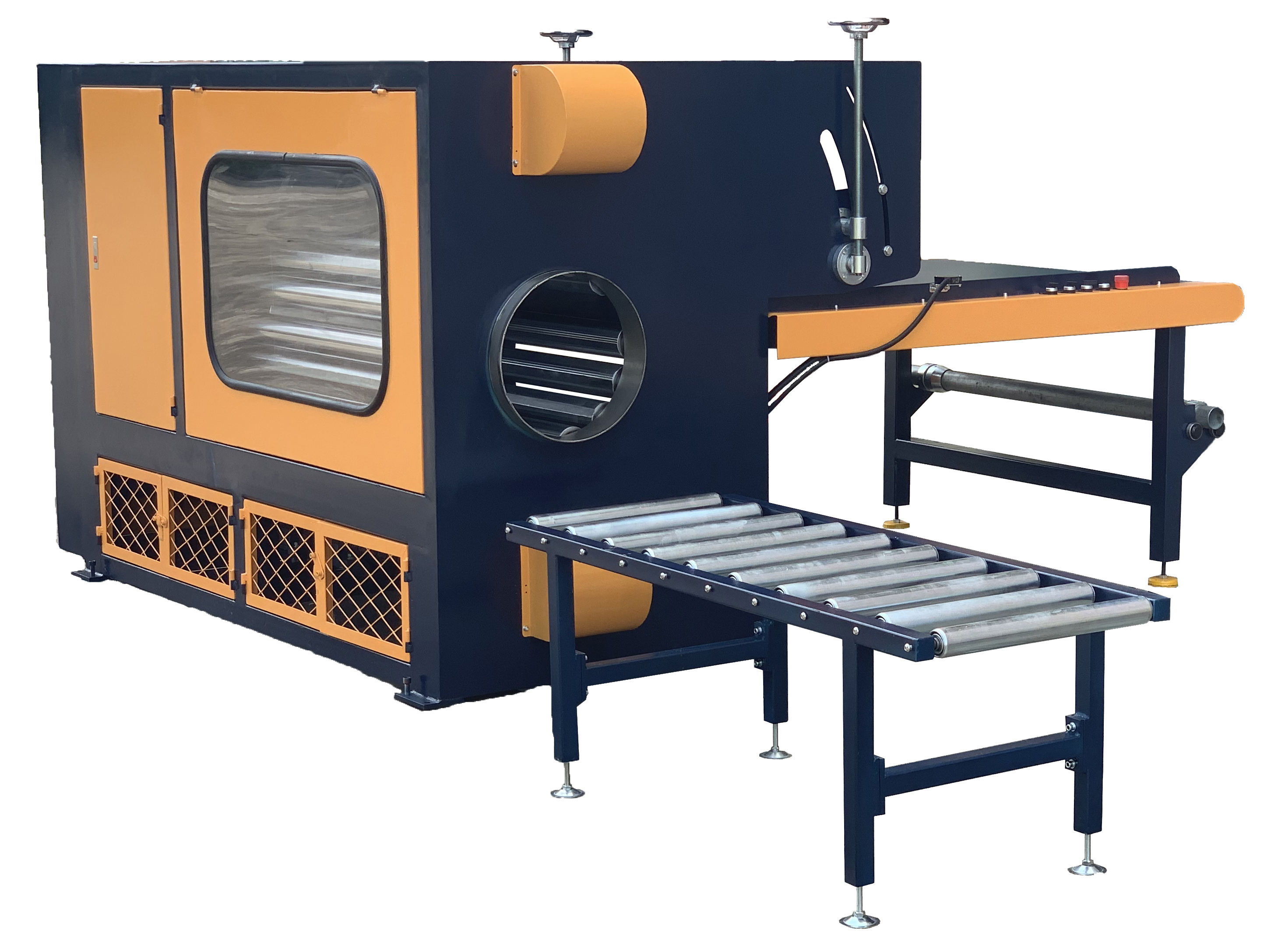 ضغط آلة تعبئة وتغليف فراش اللاتكس الأوتوماتيكية بالكامل للسرير